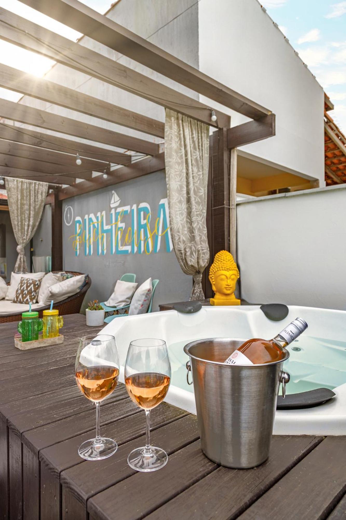 Villa Pinheira Beach House Com Jacuzzi à Palhoça Extérieur photo
